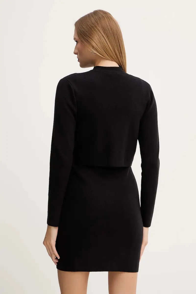 vestito colore nero RMCASSY miniatura 3