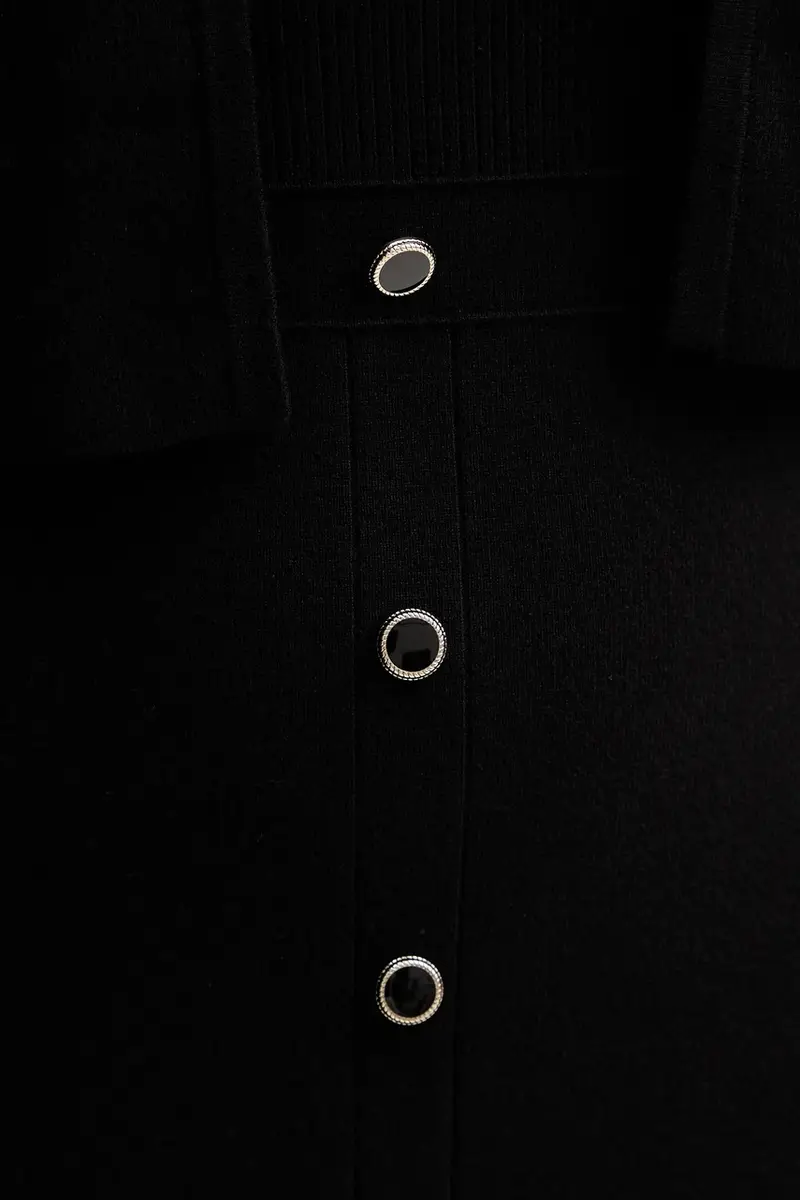 vestito colore nero RMCASSY miniatura 5