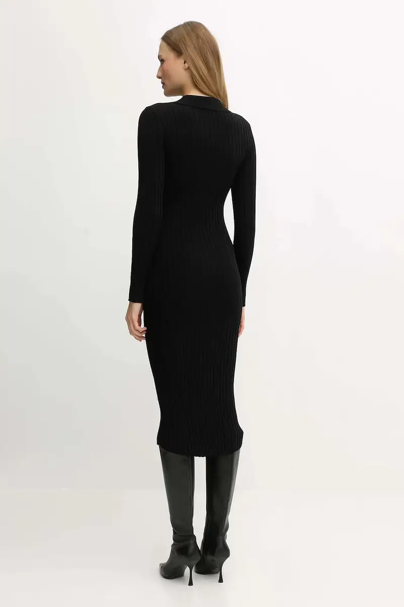 vestito colore nero RMEXAS miniatura 3