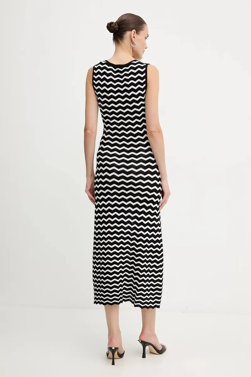 vestito colore nero RMUSHA miniatura 3