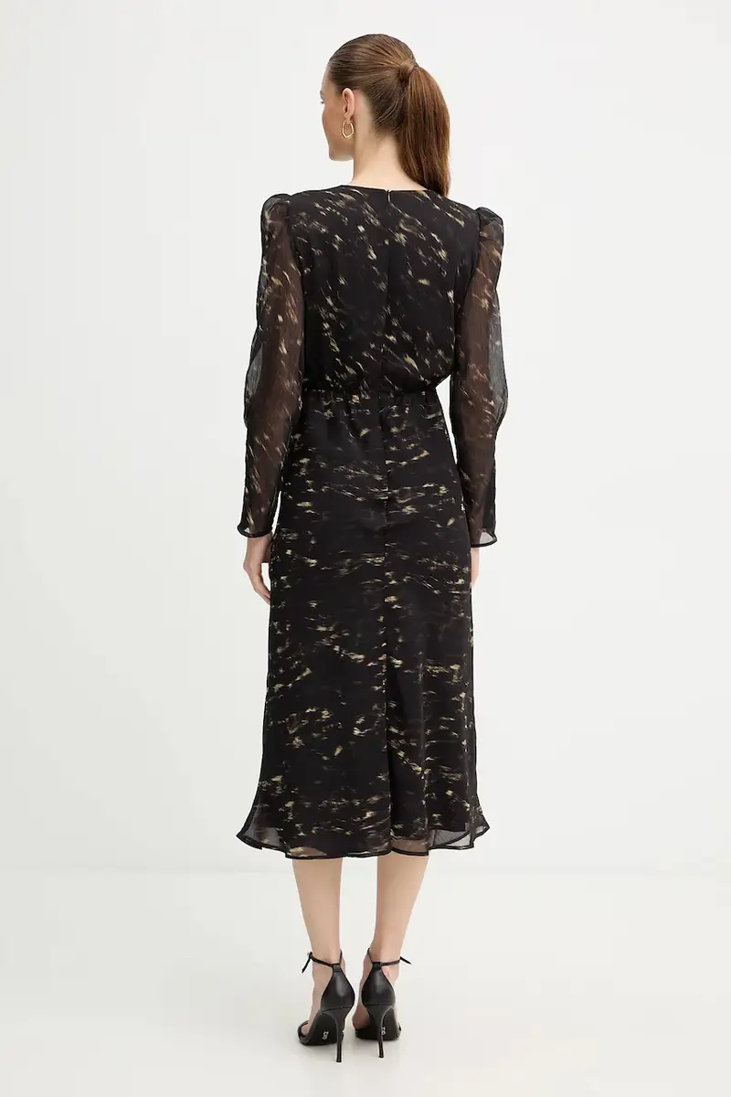 vestito colore nero ROOD.F miniatura 2