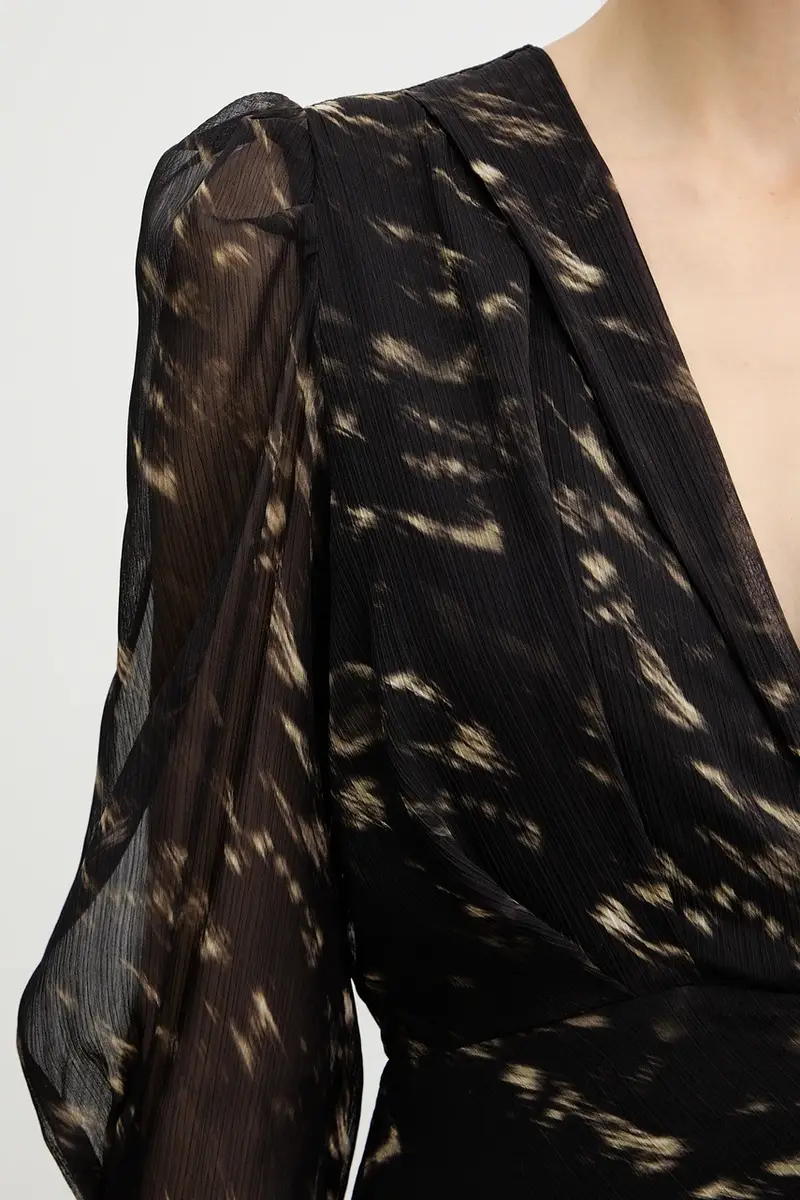 vestito colore nero ROOD.F miniatura 5