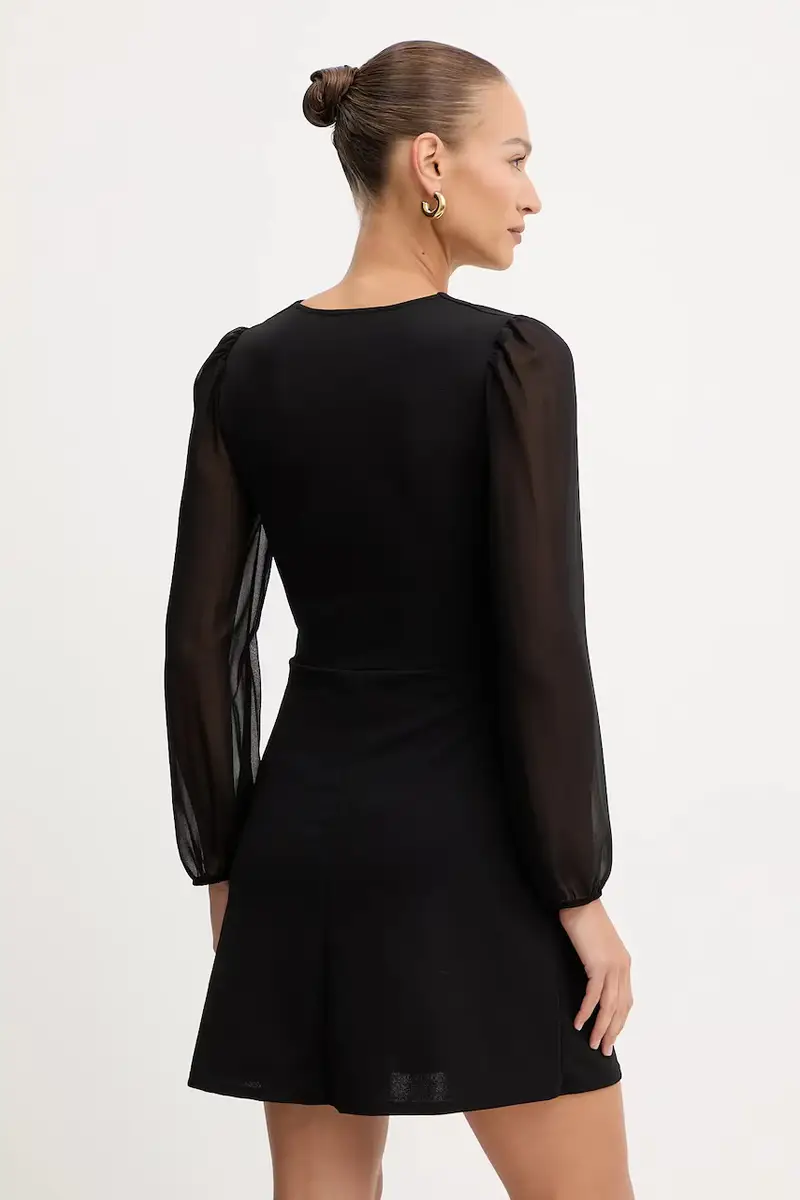 vestito colore nero RSONIA miniatura 3