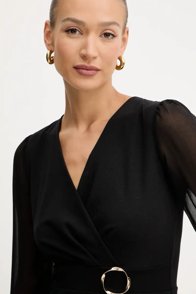 vestito colore nero RSONIA miniatura 4