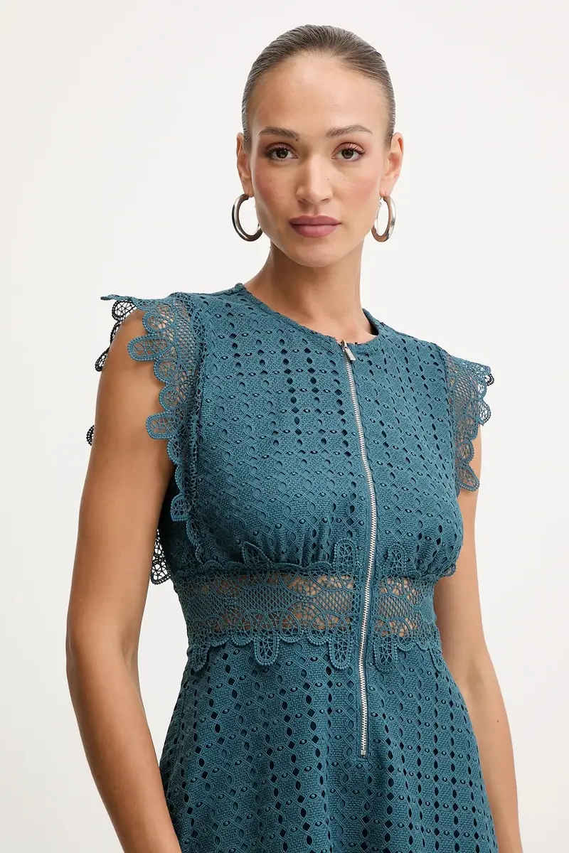 vestito colore turchese RUTILI miniatura 4