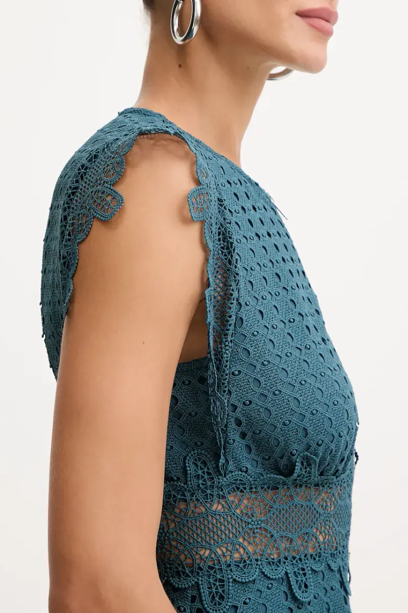 vestito colore turchese RUTILI miniatura 5