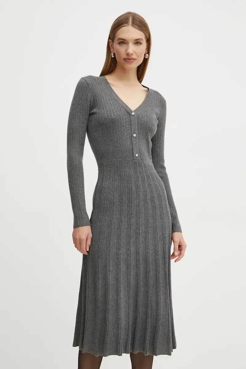 vestito con aggiunta di lana RMFRED colore grigio RMFRED