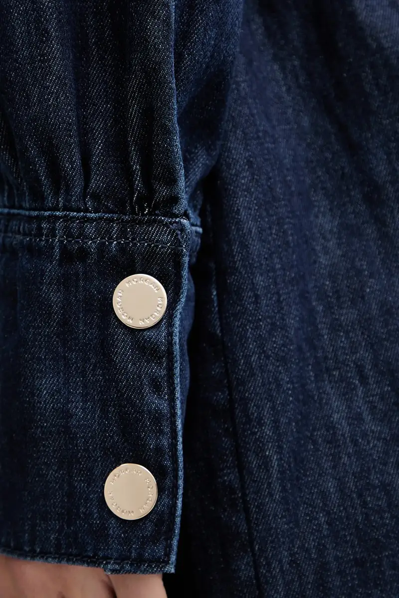 vestito di jeans colore blu RICK miniatura 5