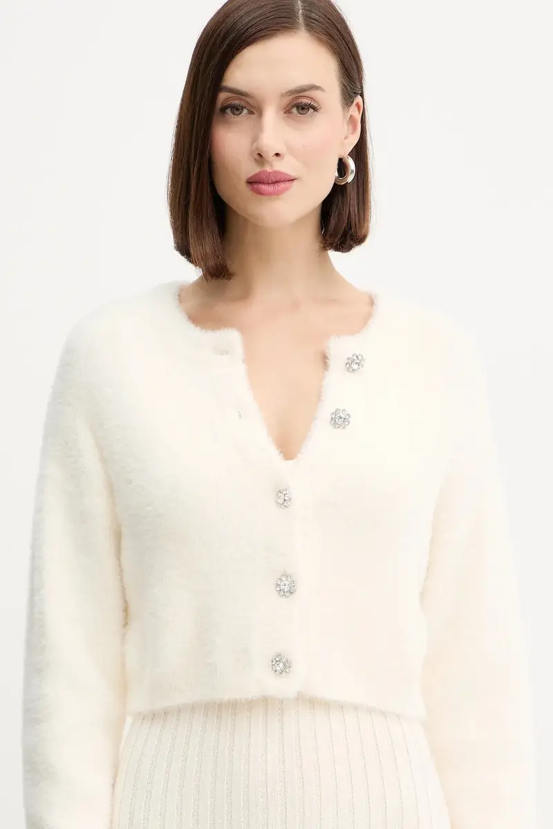 vestito e kardigan colore beige RMORILO miniatura 5