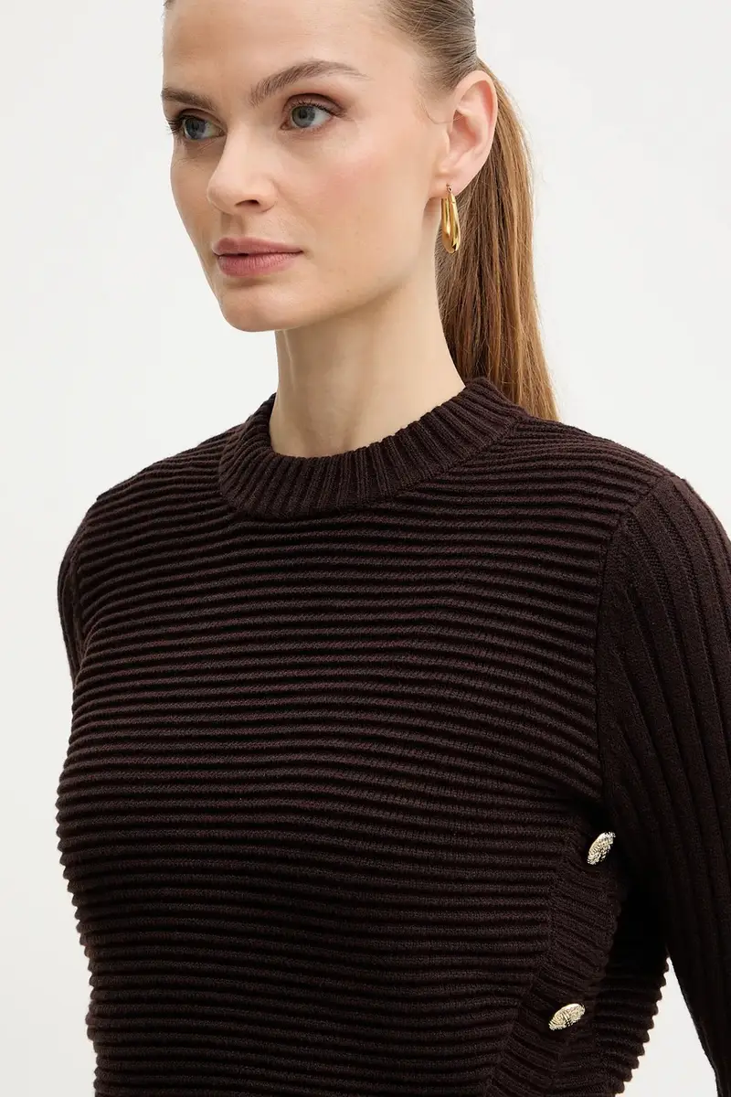 vestito e maglione colore marrone RMOMO miniatura 4