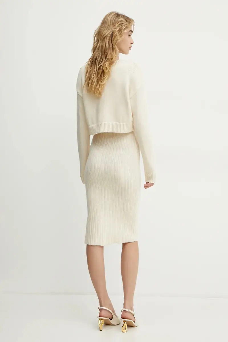 vestito e maglione RMNATE colore beige RMNATE miniatura 2