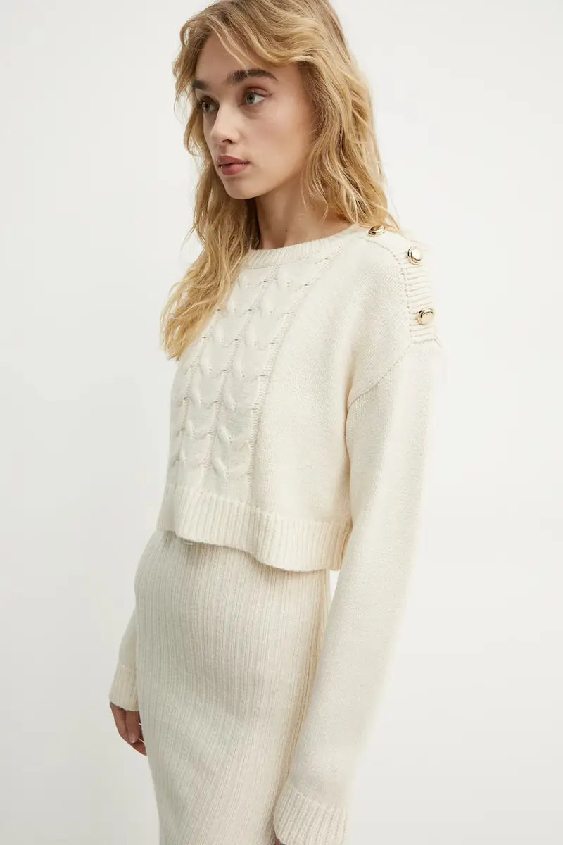 vestito e maglione RMNATE colore beige RMNATE miniatura 5