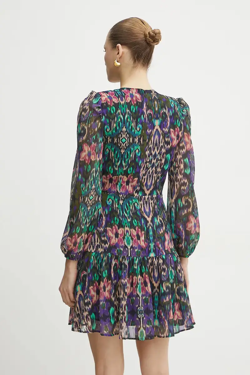 vestito RABIL.F colore violetto RABIL.F miniatura 3