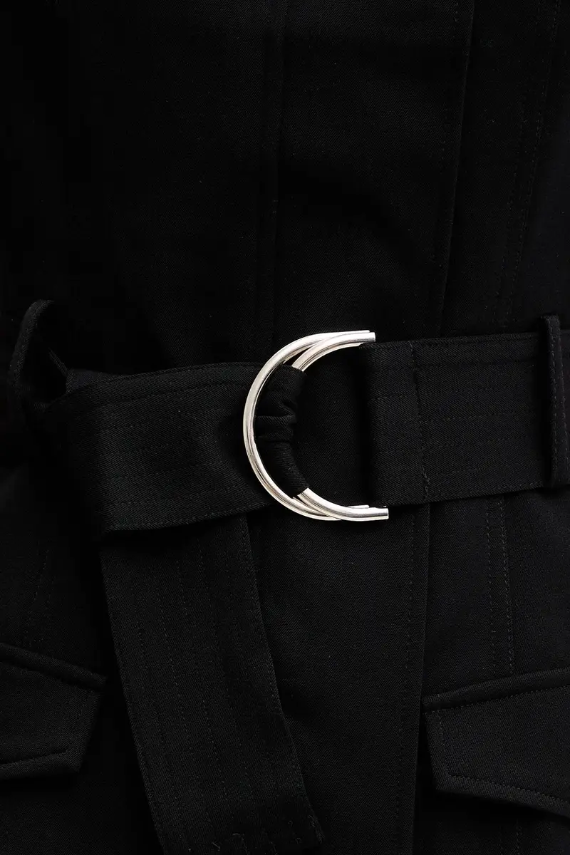 vestito RAFIK colore beige RAFIK Nero miniatura 5