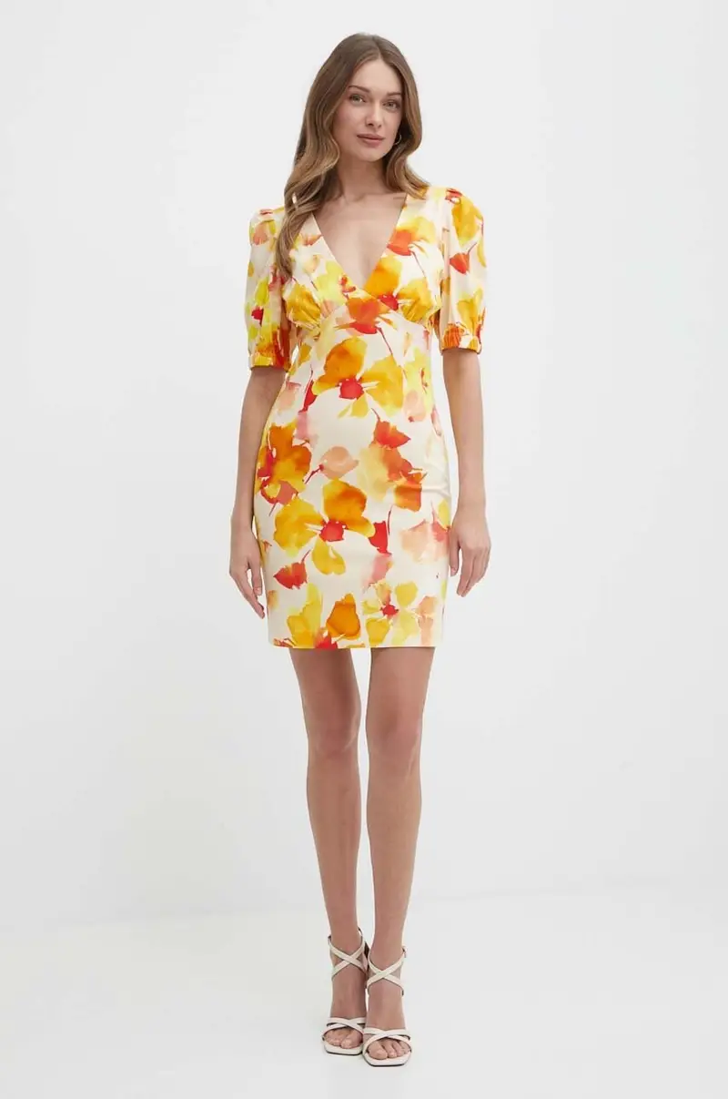 vestito RAMIN.F colore giallo RAMIN.F miniatura 2