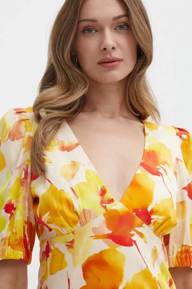 vestito RAMIN.F colore giallo RAMIN.F miniatura 4