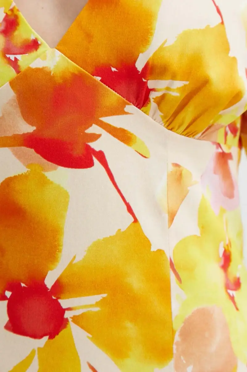 vestito RAMIN.F colore giallo RAMIN.F miniatura 5