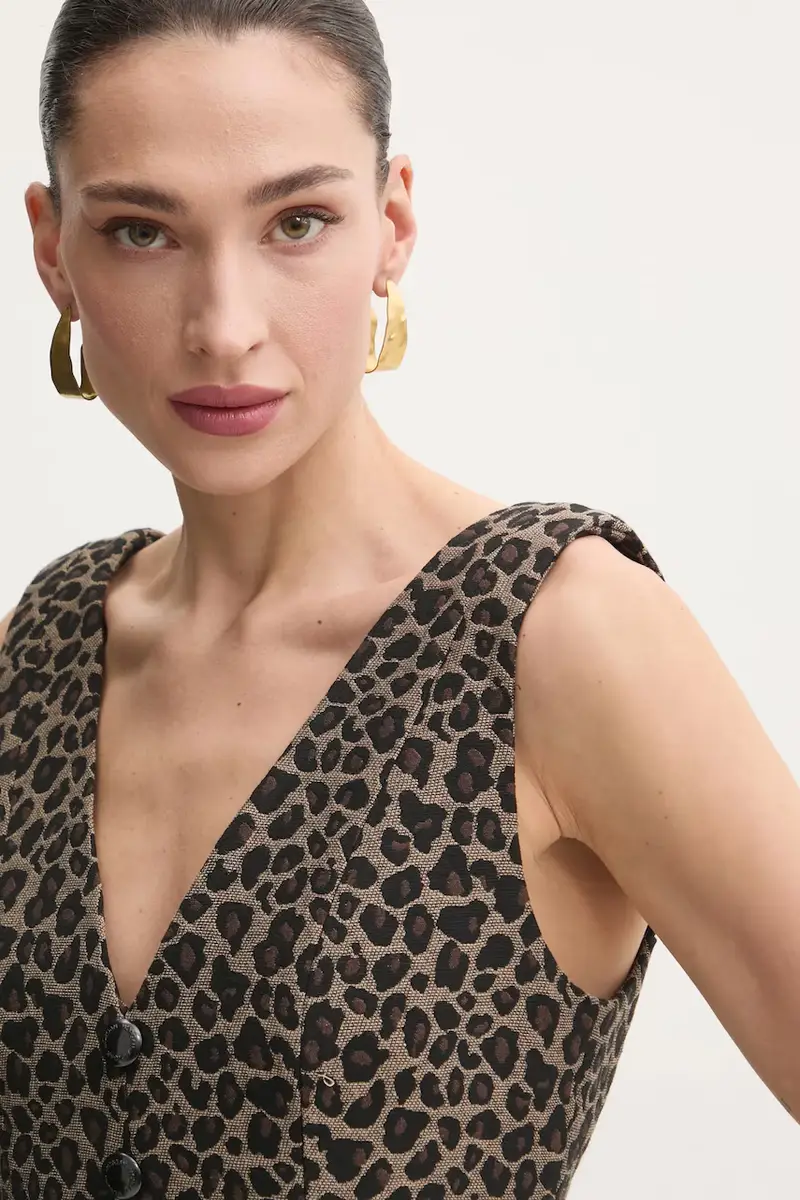 vestito RBILI.F colore beige RBILI.F miniatura 4