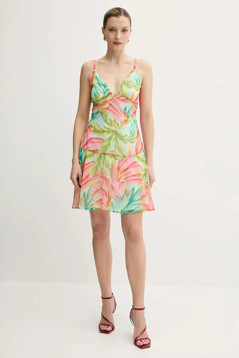 vestito RCREO.F colore verde RCREO.F miniatura 2