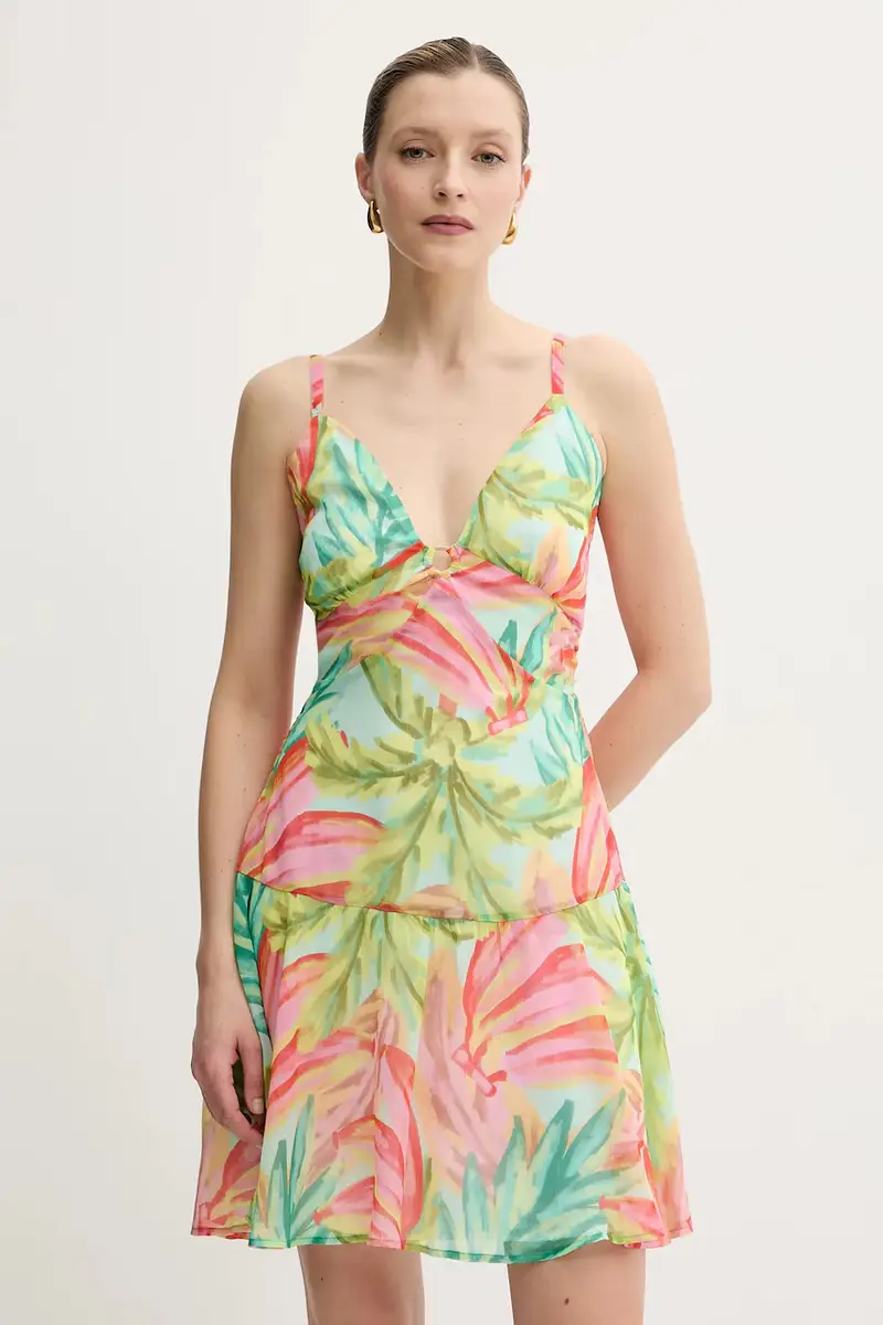 vestito RCREO.F colore verde RCREO.F