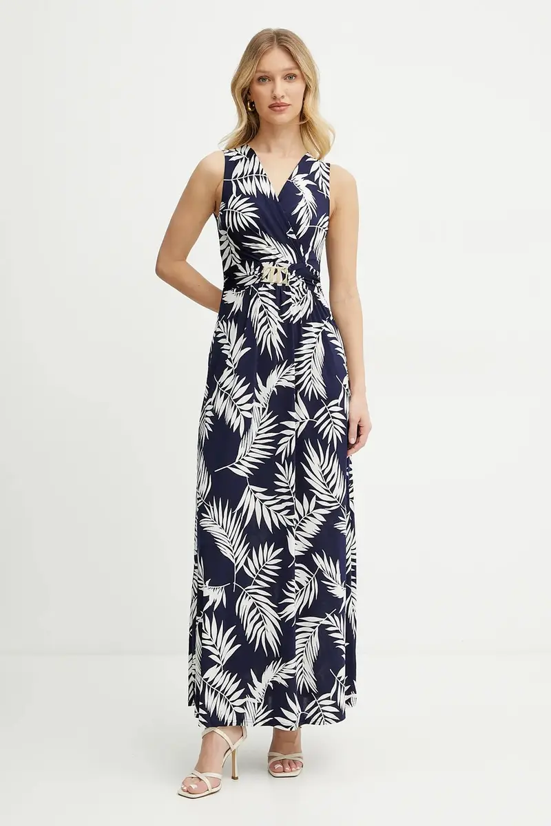 vestito RFLORI colore blu navy RFLORI miniatura 2