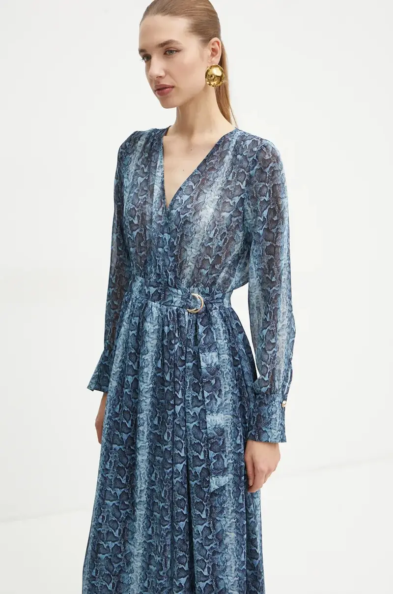 vestito RILOU.F colore blu RILOU.F miniatura 4