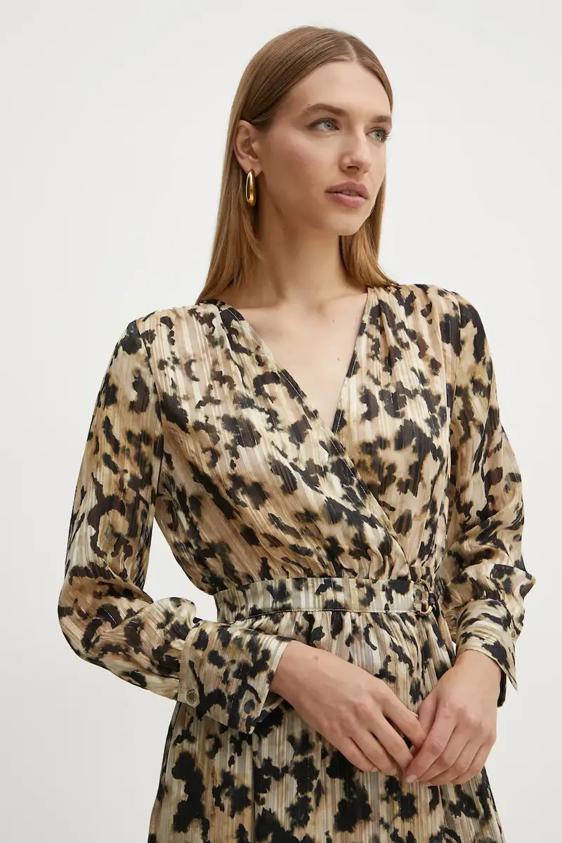 vestito RILOV.F colore beige RILOV.F miniatura 4