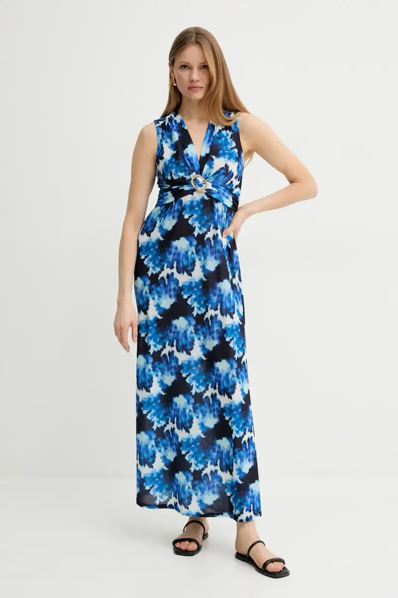 vestito RIYA colore blu RIYA miniatura 2