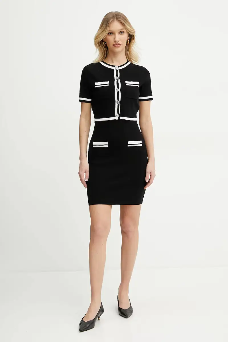 vestito RMBIBI colore nero RMBIBI miniatura 3