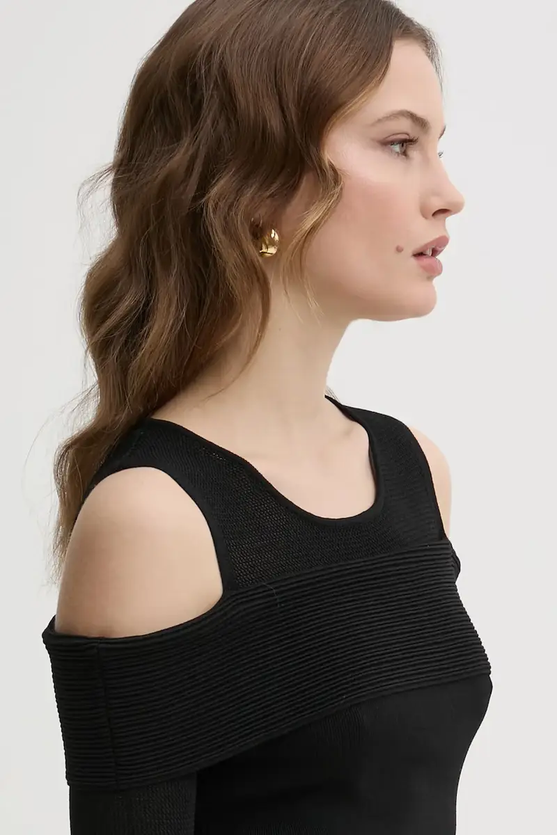 vestito RMJUIN colore nero RMJUIN miniatura 4