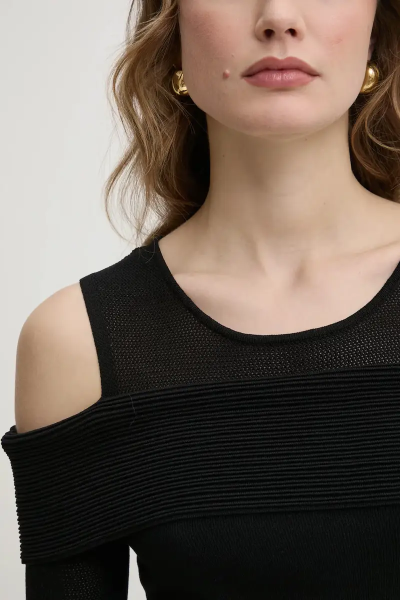 vestito RMJUIN colore nero RMJUIN miniatura 5