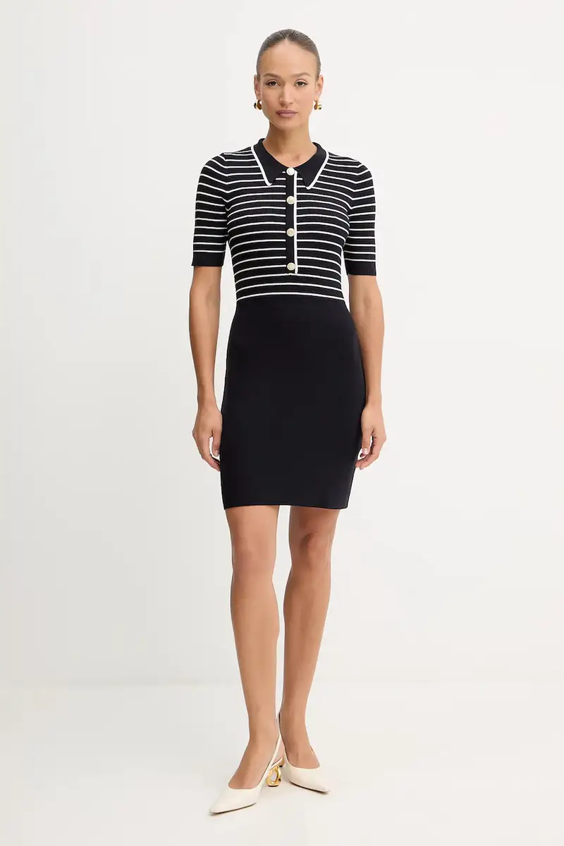 vestito RMROSS colore blu navy RMROSS miniatura 2