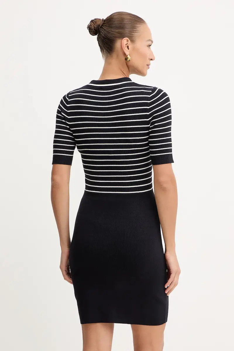 vestito RMROSS colore blu navy RMROSS miniatura 3