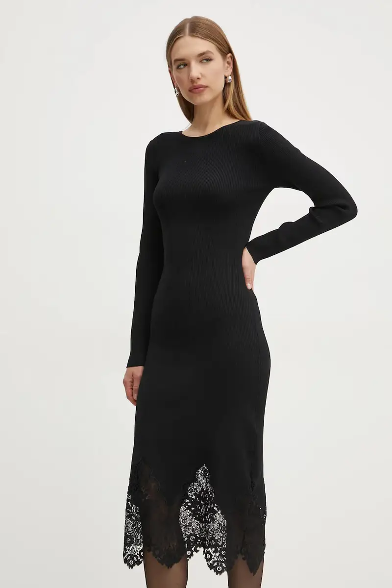 vestito RMSIKA colore nero RMSIKA miniatura 3