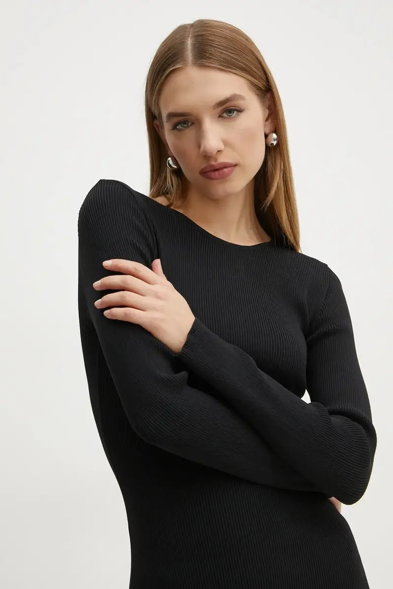 vestito RMSIKA colore nero RMSIKA miniatura 4