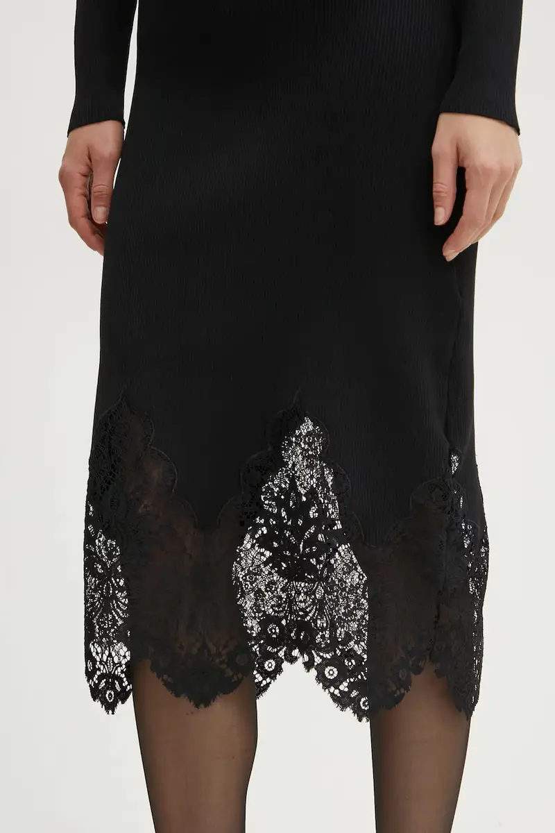 vestito RMSIKA colore nero RMSIKA miniatura 5