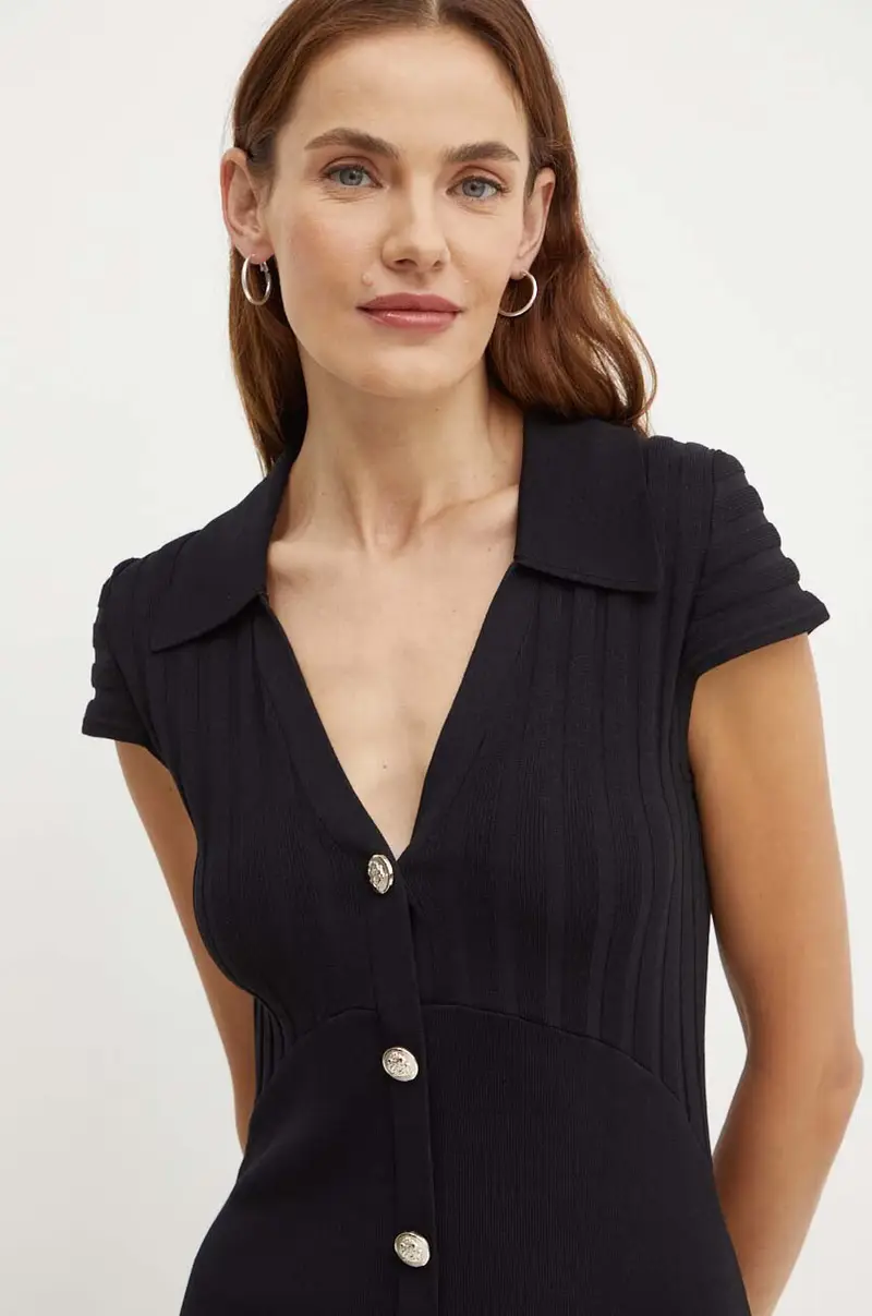 Morgan Vestito Nero in LENZING™ ECOVERO™ miniatura 4