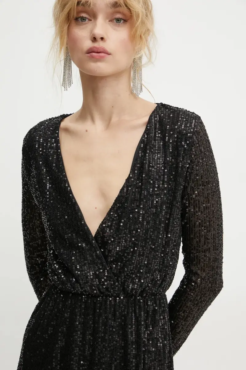 vestito RNINOU colore nero RNINOU miniatura 4