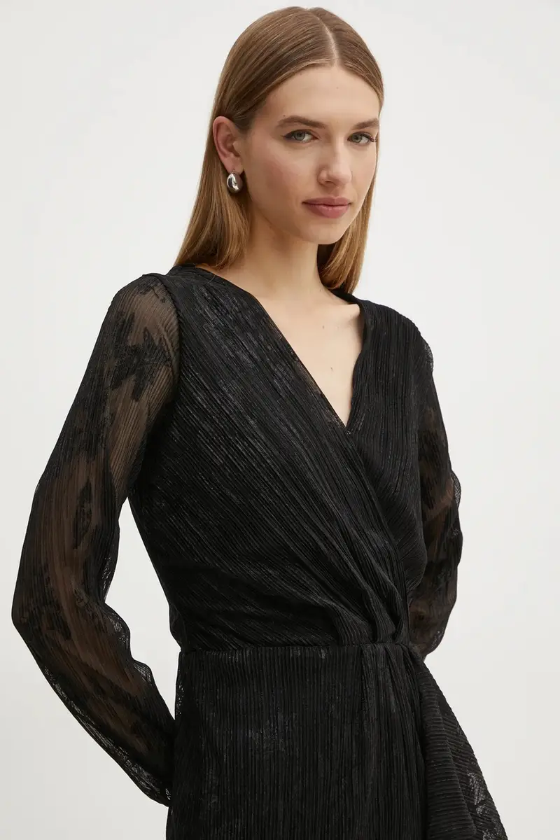 vestito RNOYA.F colore nero RNOYA.F miniatura 4