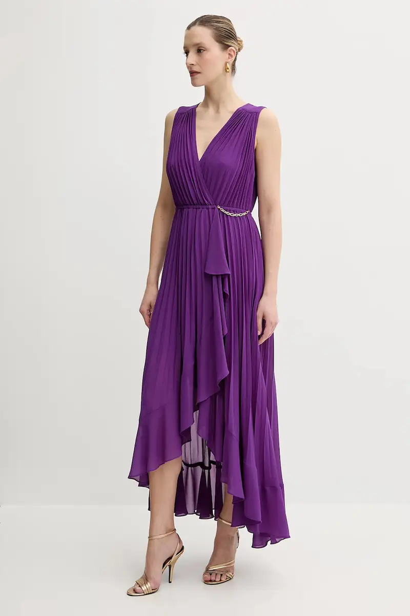 vestito ROSYTA Violetto miniatura 2