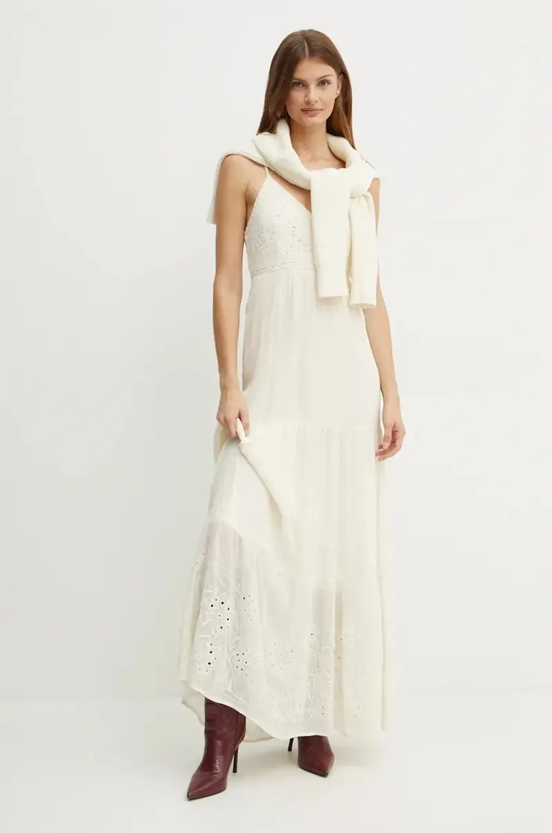 vestito ROUBI colore beige ROUBI miniatura 4