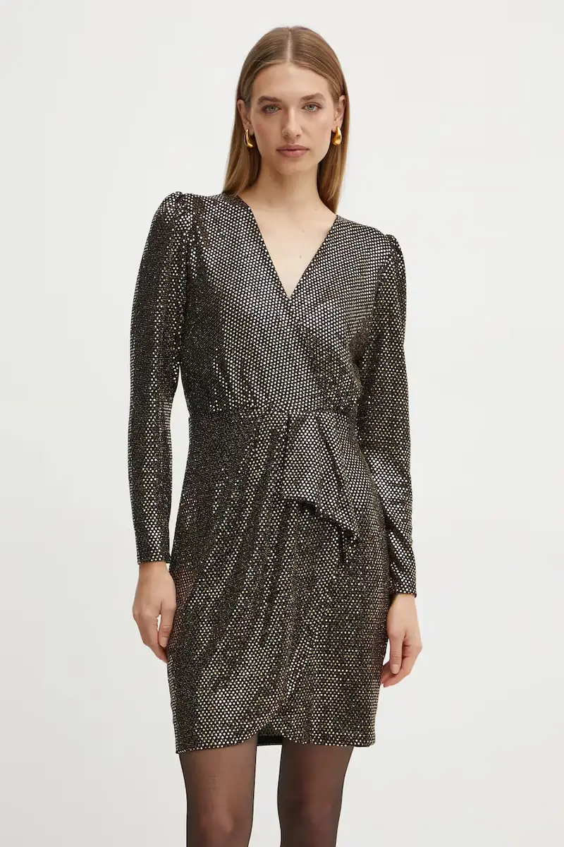 vestito RSTELLA colore oro RSTELLA