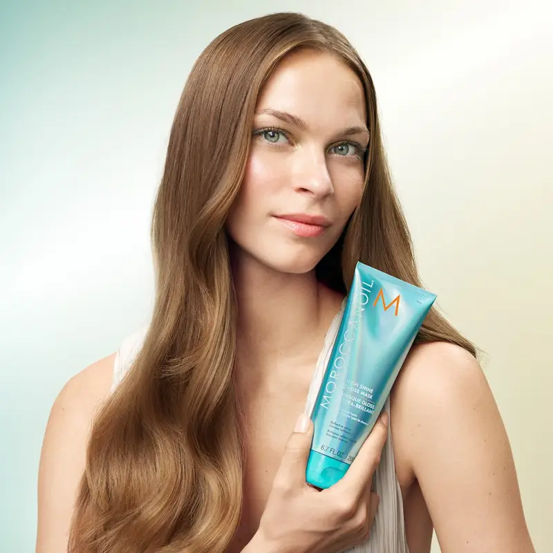 Color High Shine Gloss Mask - Maschera illuminante capelli, Gloss capelli, Capelli lisci, Capelli colorati miniatura 3