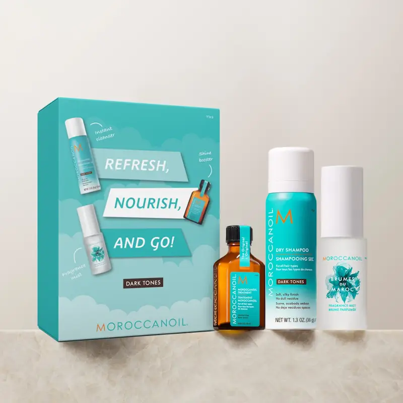 Essential Refresh, Nourish & Go 2025 - Dark Tones - Cofanetto per capelli miniatura 2