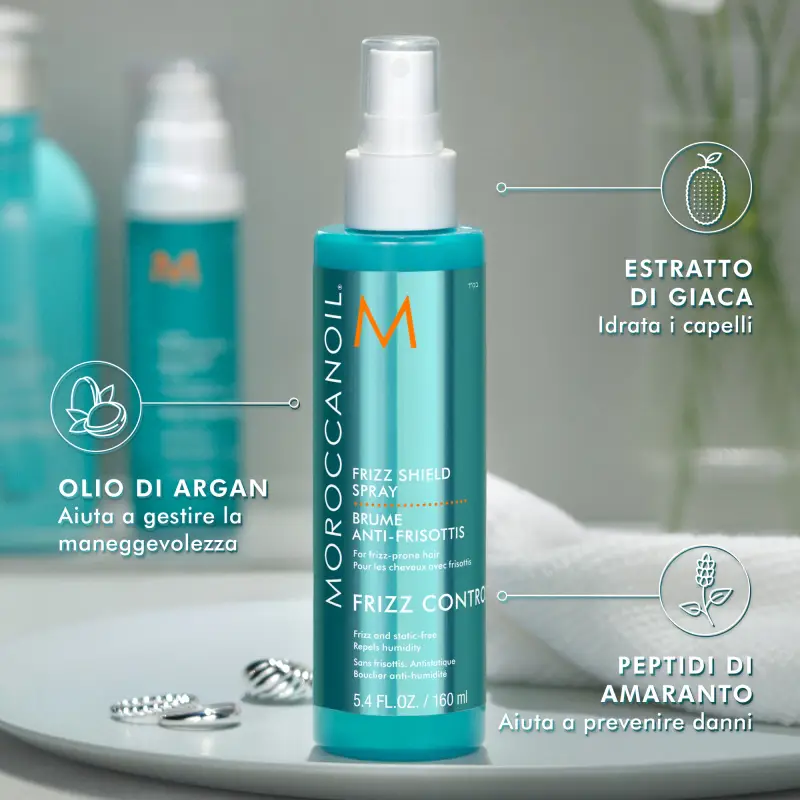 Frizz Control Frizz Shield Spray - Prodotti termo protettivi capelli miniatura 3