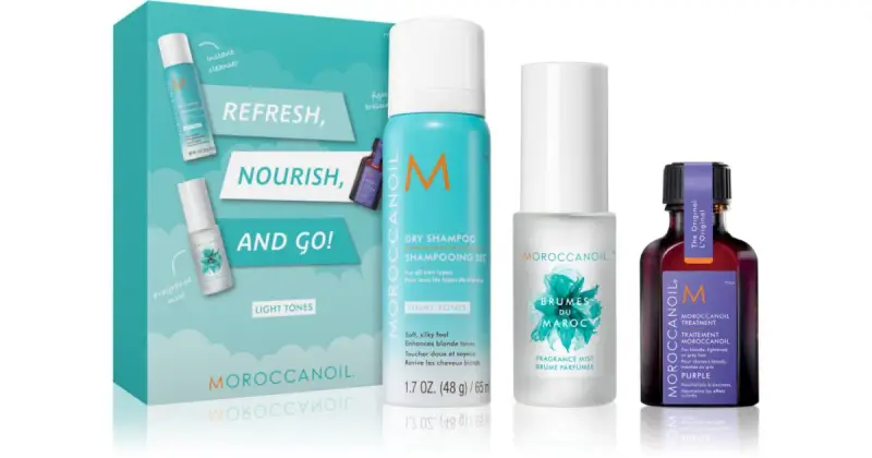 Refresh, Nourish, and Go! (Light Tones) set per capelli biondi da donna 3 pz