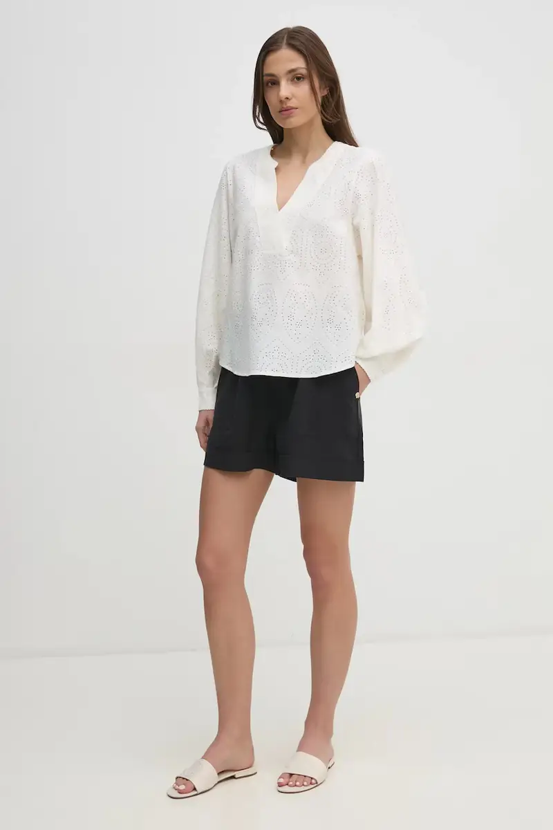 camicetta donna colore beige 169430 miniatura 2