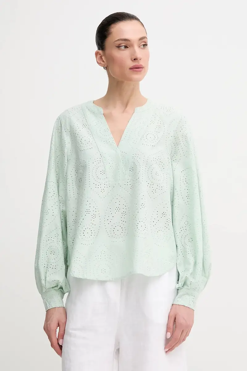 camicetta donna colore blu 169430 Verde