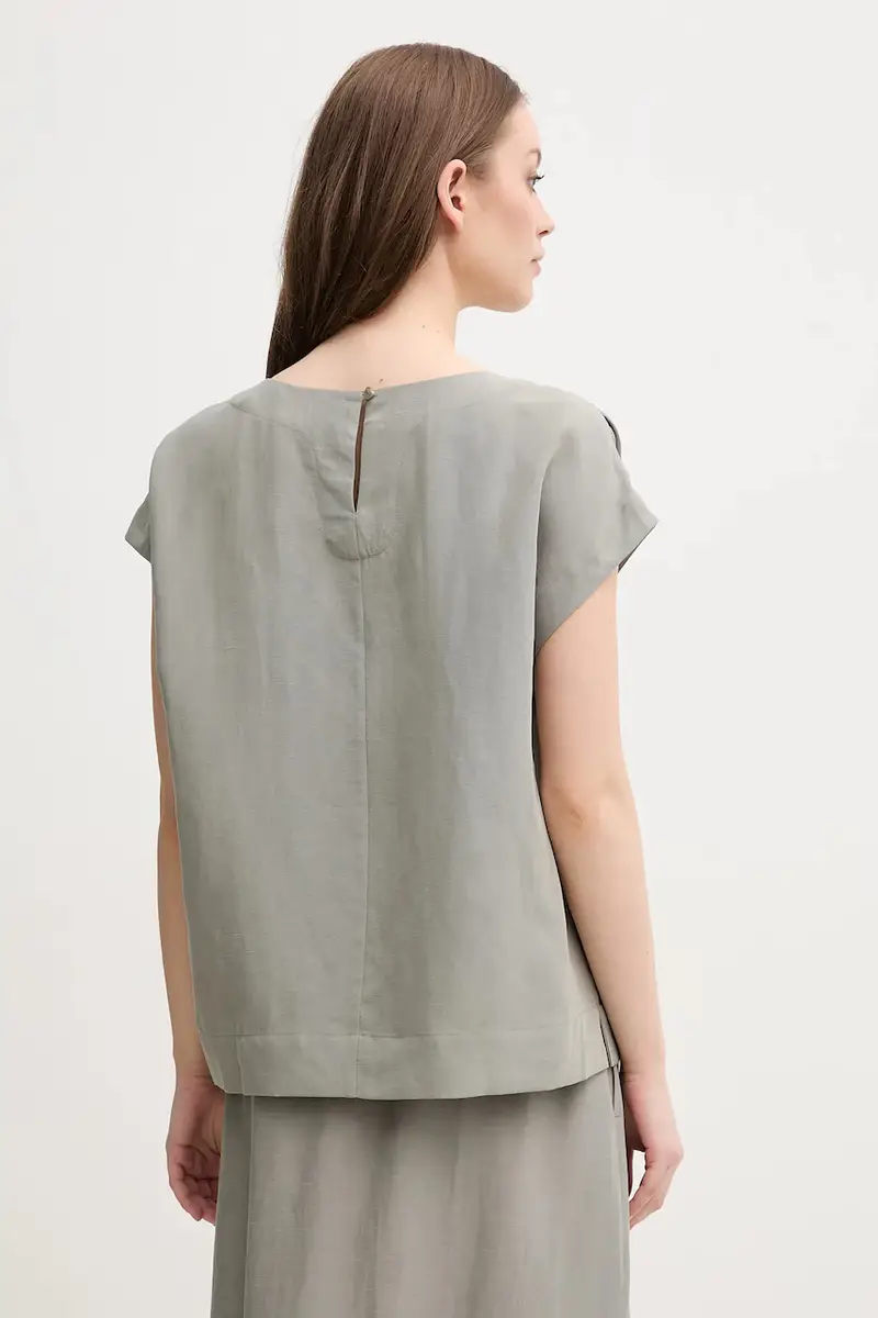 camicetta donna colore verde 169650 miniatura 3