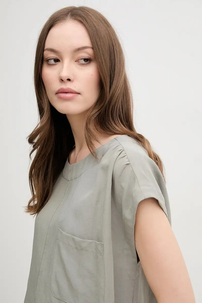 camicetta donna colore verde 169650 miniatura 4